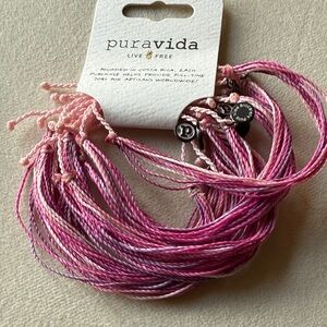 NWT Pura Vida Pink Ombre Bracelet Collection